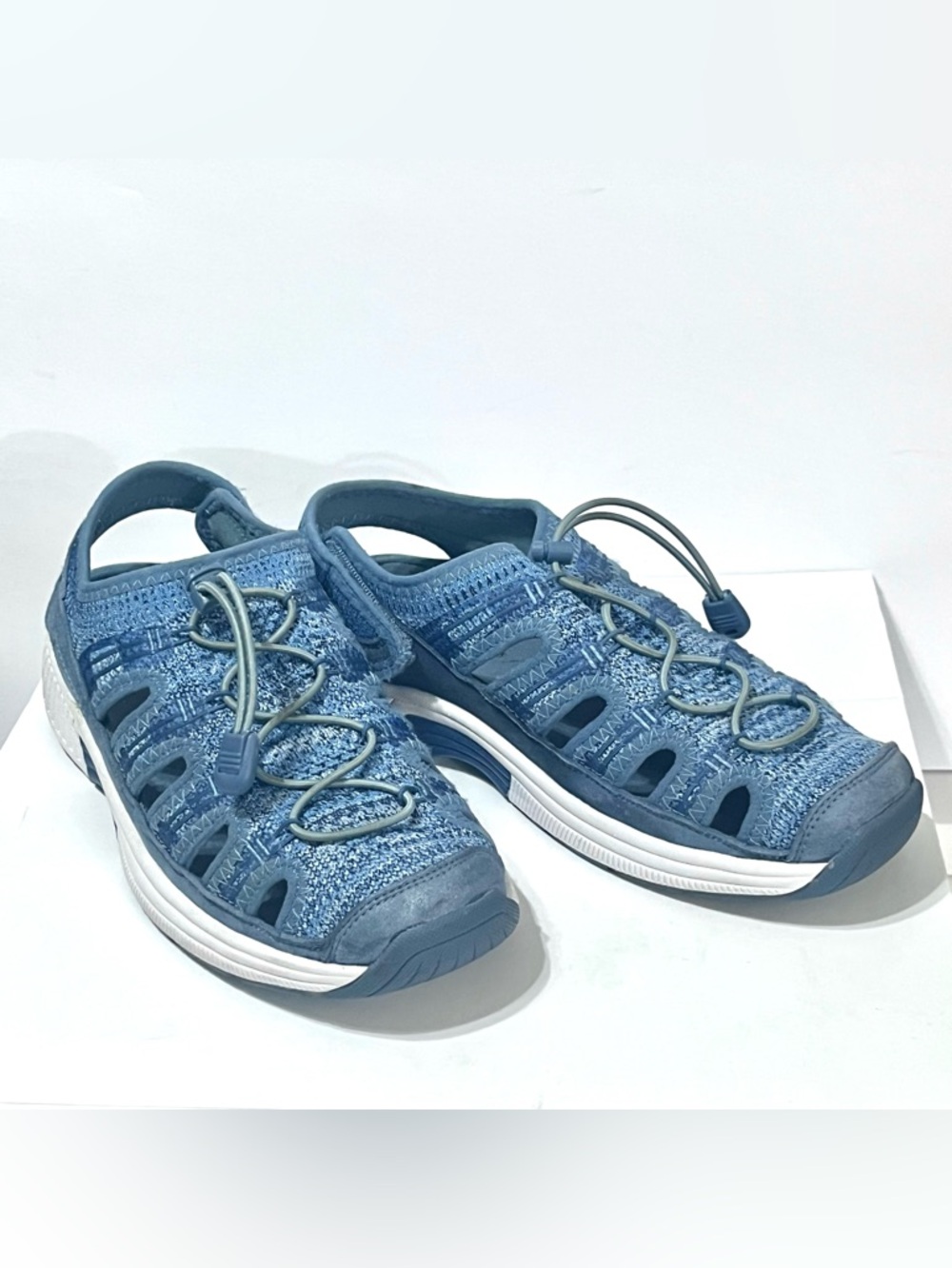 Orthofeet Laguna Blue Fishermen Style Breathable Sandals size 8 - Picture 4 of 12